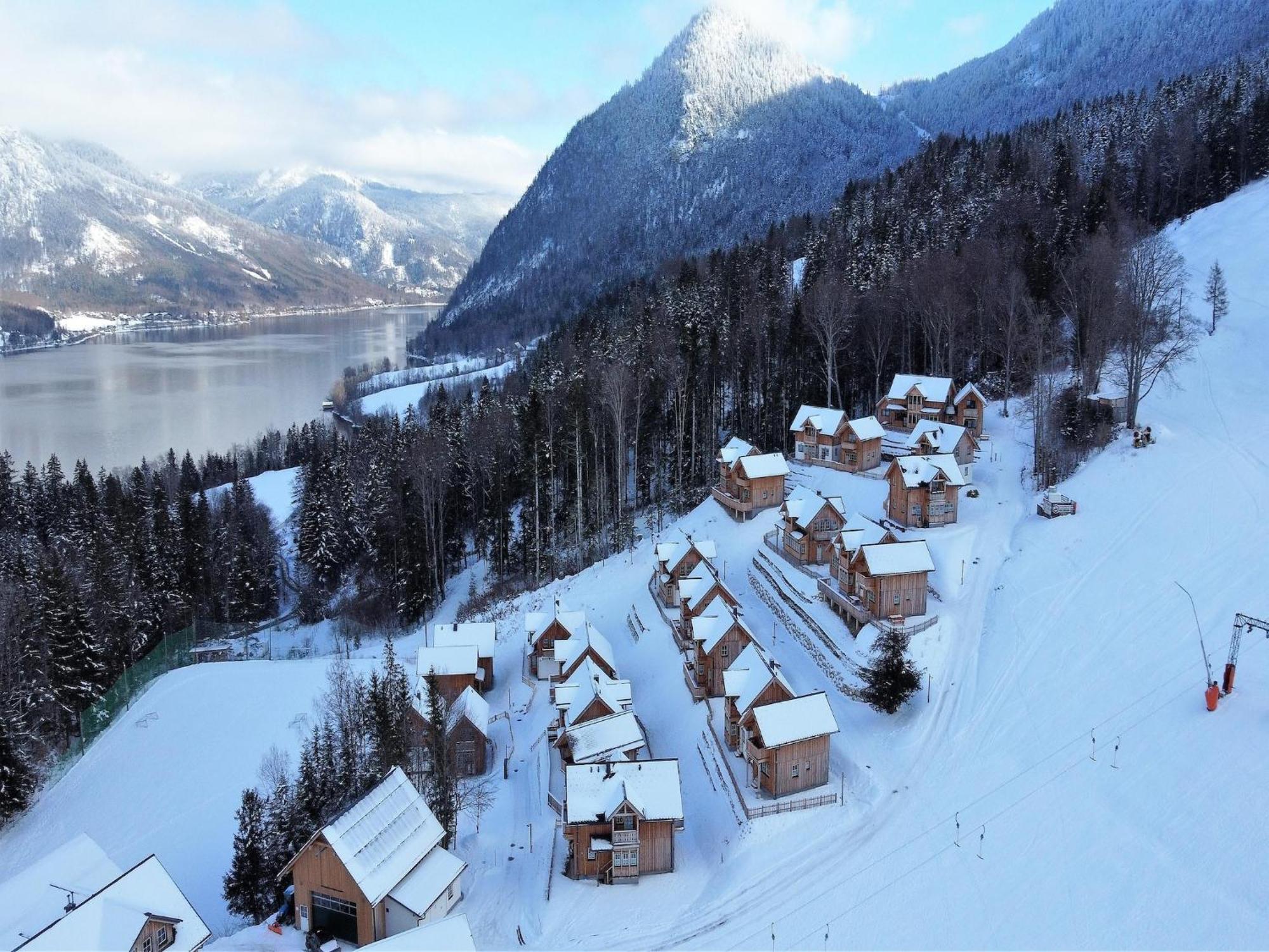 Exclusive Apartment With Sauna & Mountain Panorama Grundlsee Bagian luar foto